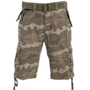 fashionable camo shorts