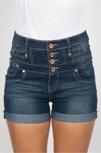 best high waisted denim shorts