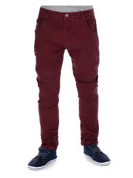 red jeans baggy