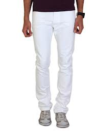 white mens jeans ripped