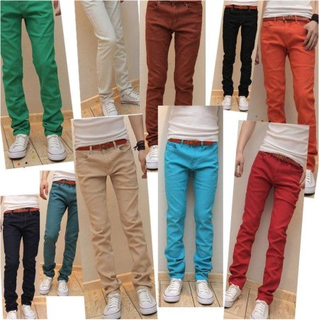 colored jeans mens