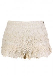 cute white lace shorts reviews