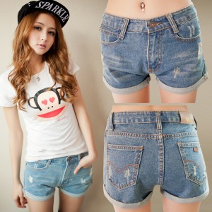 high waist denim shorts reviews